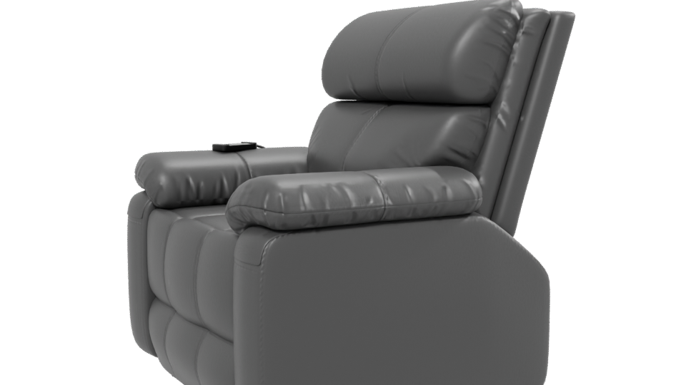 Stylish Modern Recliner Chair 3D - Professional 3D Model Render 13