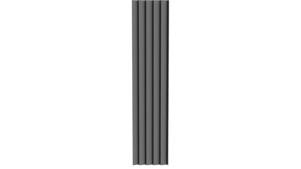 HIERRO 3D Model Vertical Rods - Professional 3D Model Render 11
