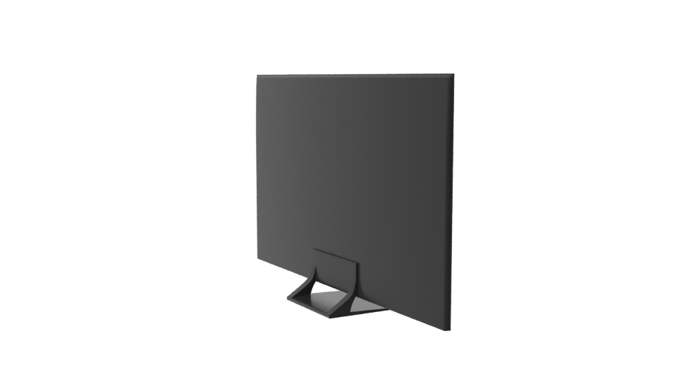 Sleek Modern Television 3D Model - Professional 3D Model Render 7