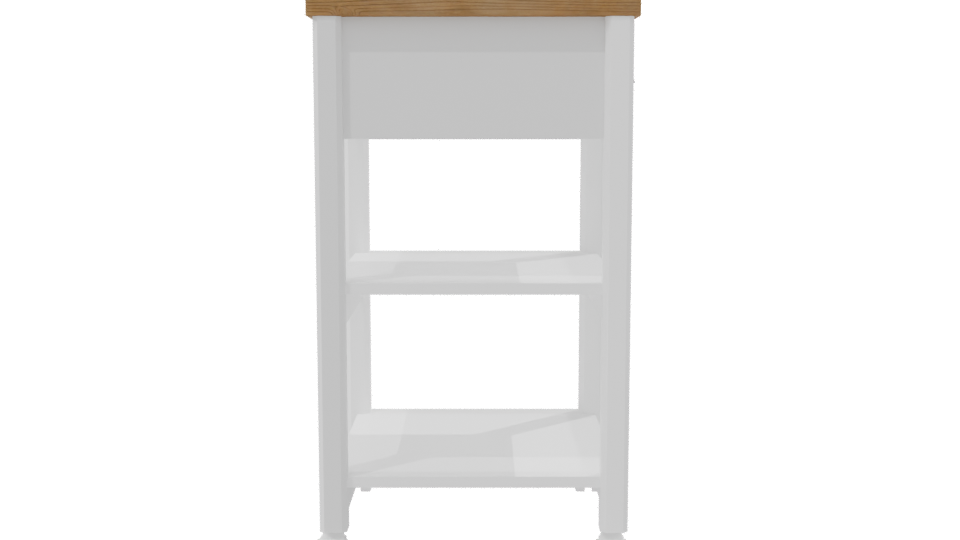 Stylish Nightstand 3D Model - Professional 3D Model Render 8