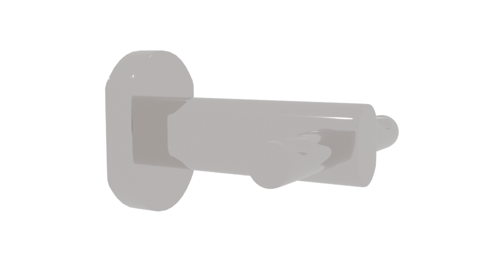 Stylish Wall Hook 3D Model - Professional 3D Model Render 9