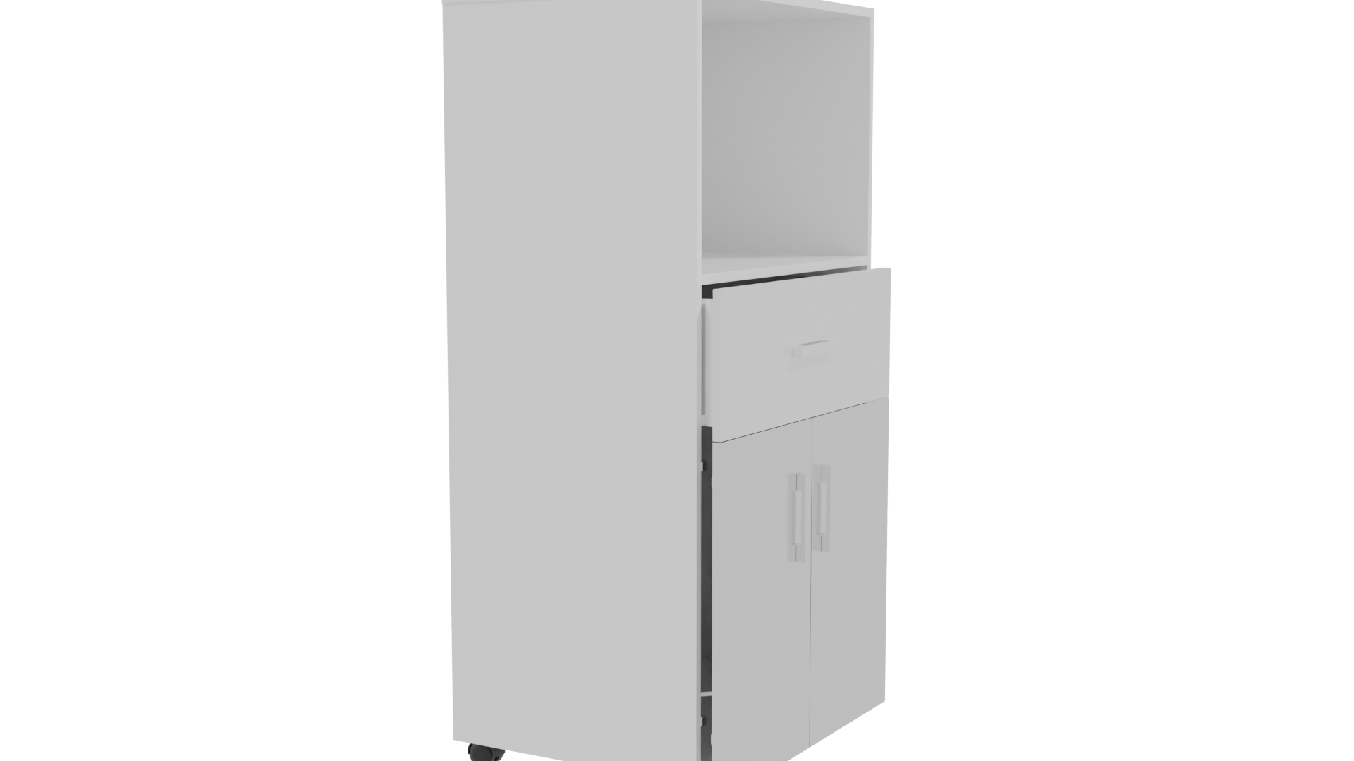 Minimalist Storage Cabinet 3D Model - Professional 3D Model Render 24