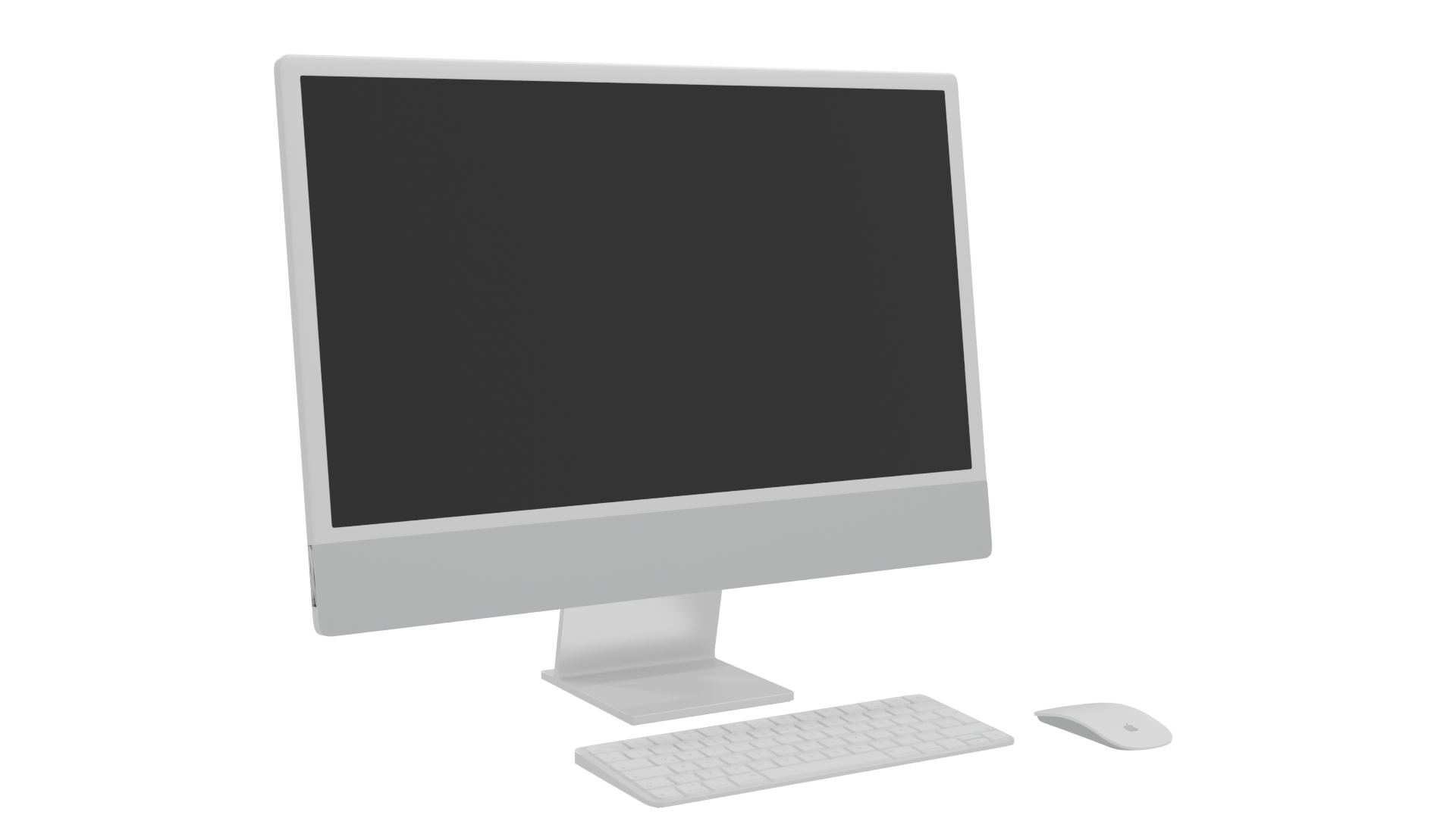 iMac Ret 4.5K 3D Model - Professional 3D Model Render 10