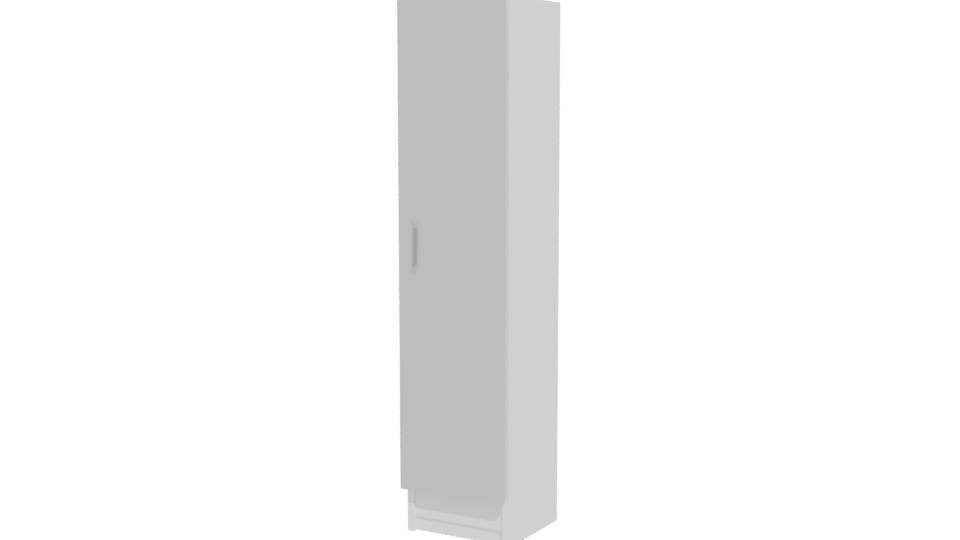 Sleek Modern Storage Cabinet 3D - Professional 3D Model Render 12