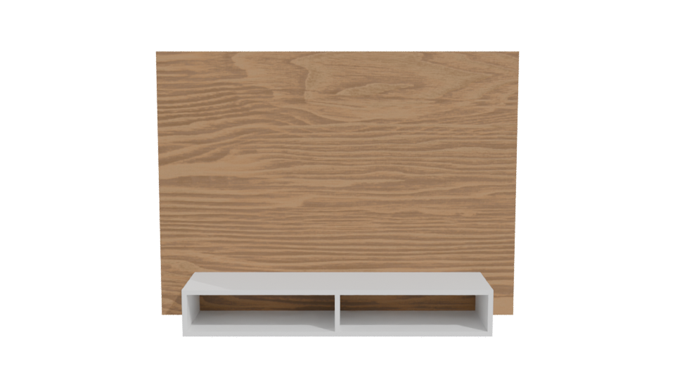 Panel Tv Home Mobili Dao 3D - Professional 3D Model Render 11