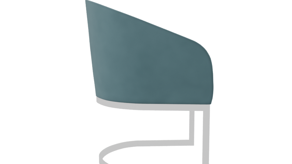 Stylish Modern Accent Chair 3D - Professional 3D Model Render 8