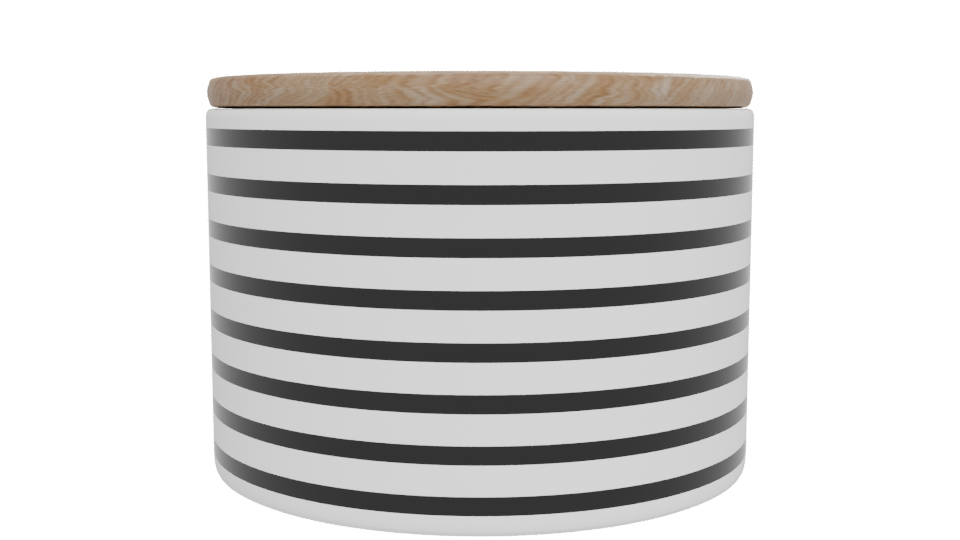 Stylish Modern Storage Container - Professional 3D Model Render 12