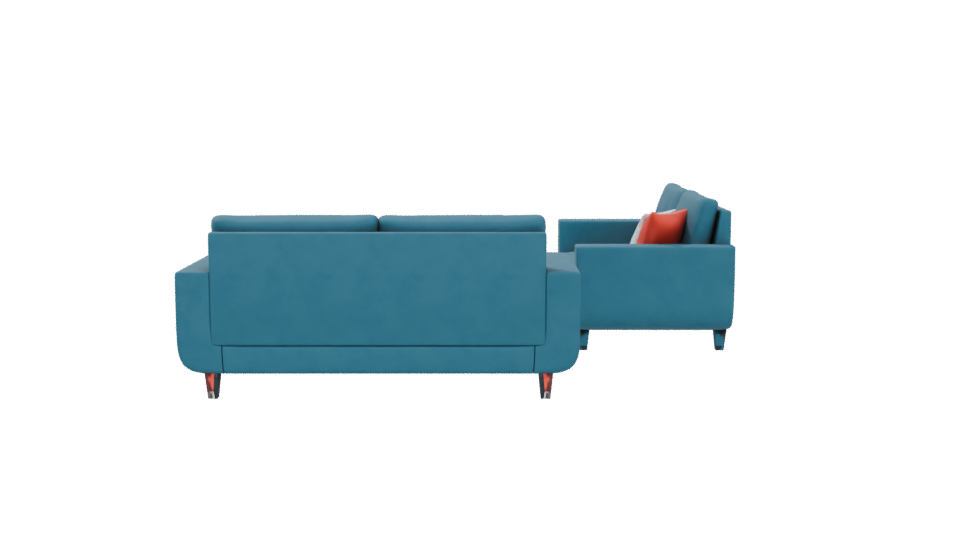 Stylish Modern Sofa Set 3D - Professional 3D Model Render 5