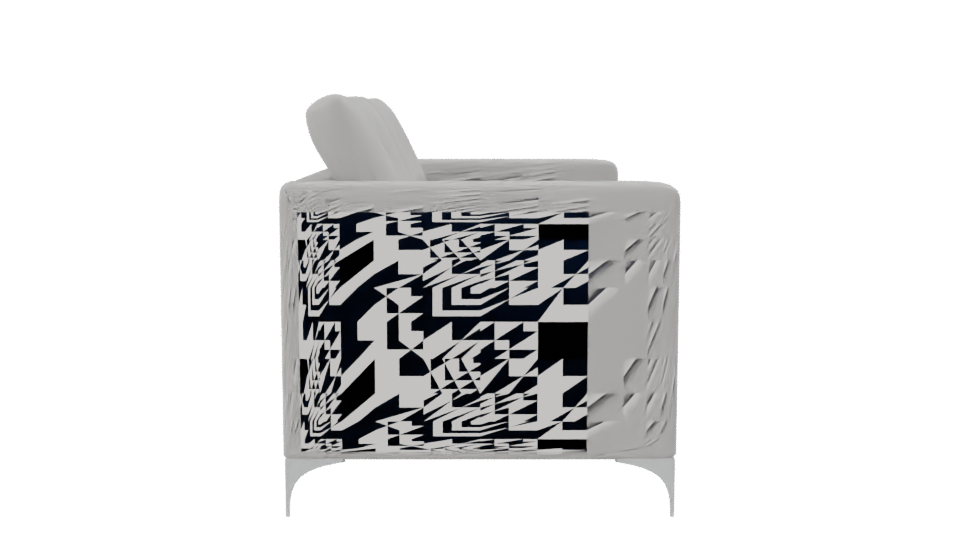 Sofa Marina 2 Cpos White 3D - Professional 3D Model Render 8