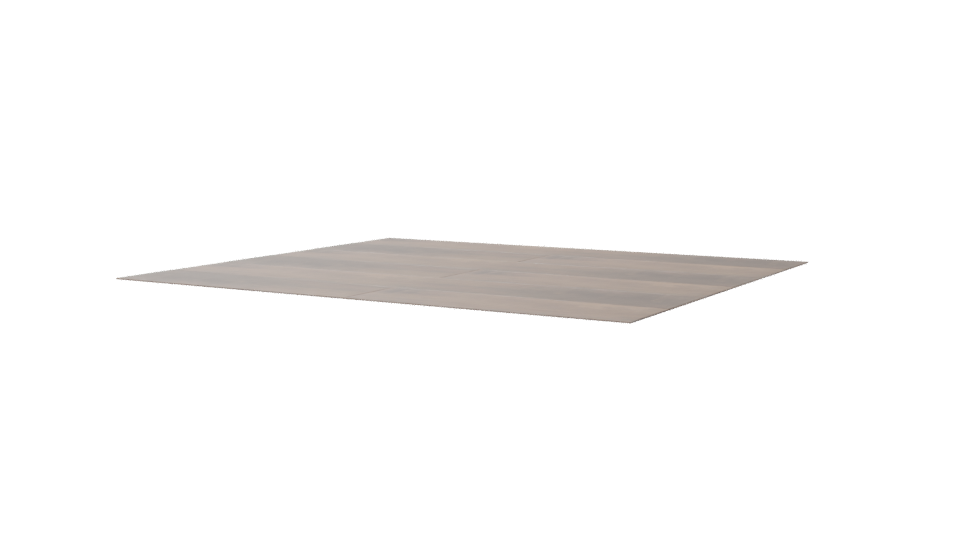 Stylish Wooden Dining Table 3D - Professional 3D Model Render 6