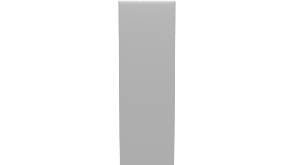 Sleek Modern Refrigerator Model - Professional 3D Model Render 5