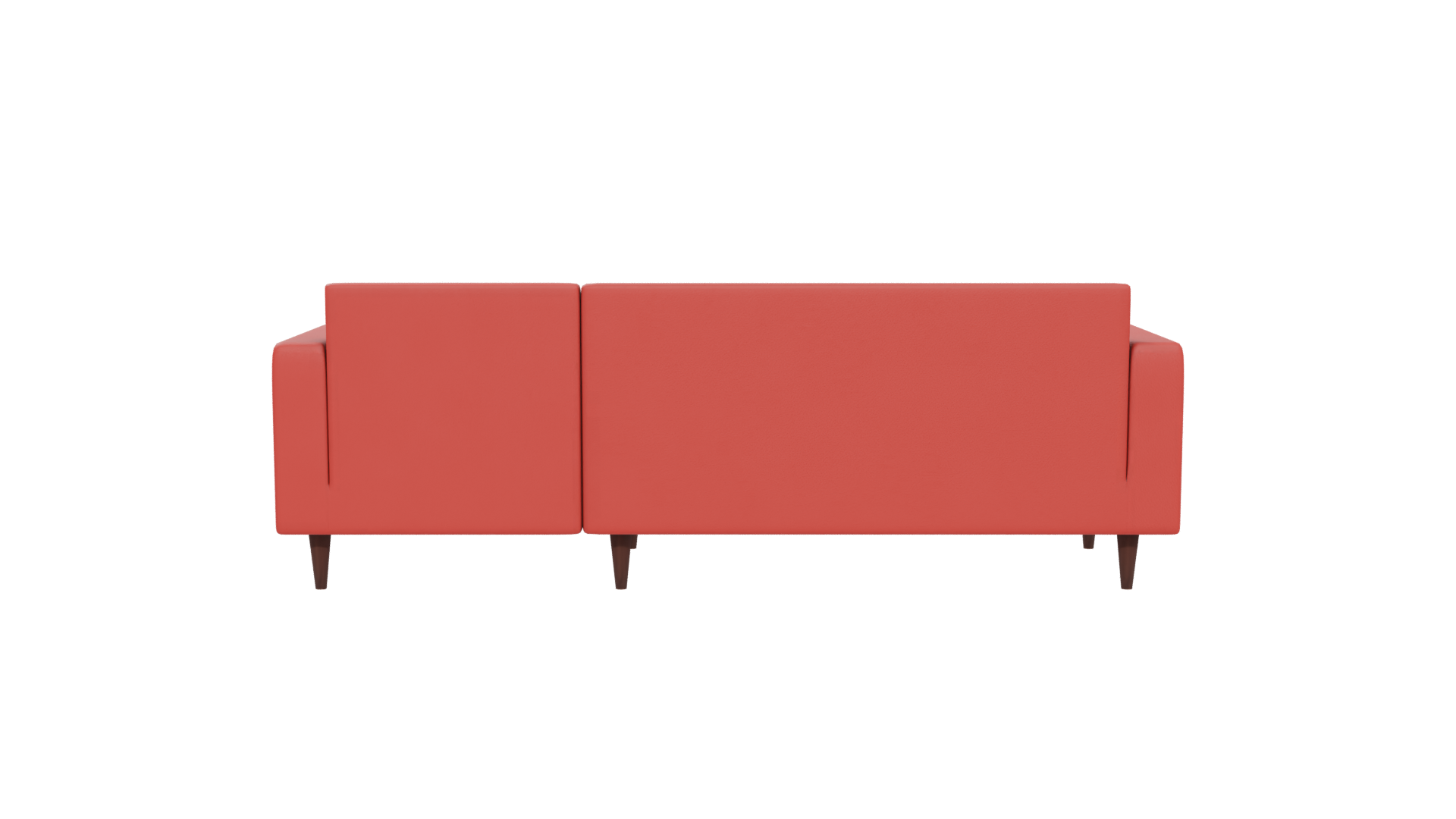Modern Red Sofa 3D Model - Professional 3D Model Render 5