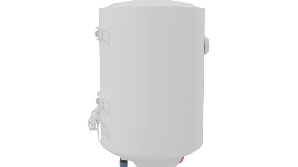 Stylish Electric Water Heater 3D - Professional 3D Model Render 8