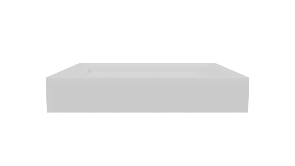 Stylish Square Shower Base 3D - Professional 3D Model Render 2