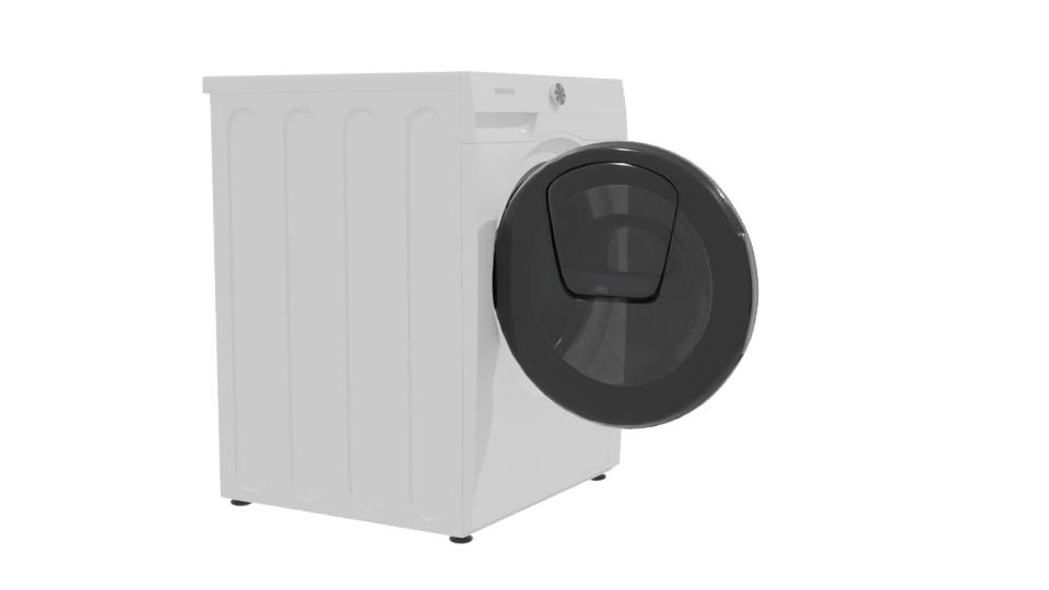 Modern Washing Machine 3D Model - Professional 3D Model Render 9