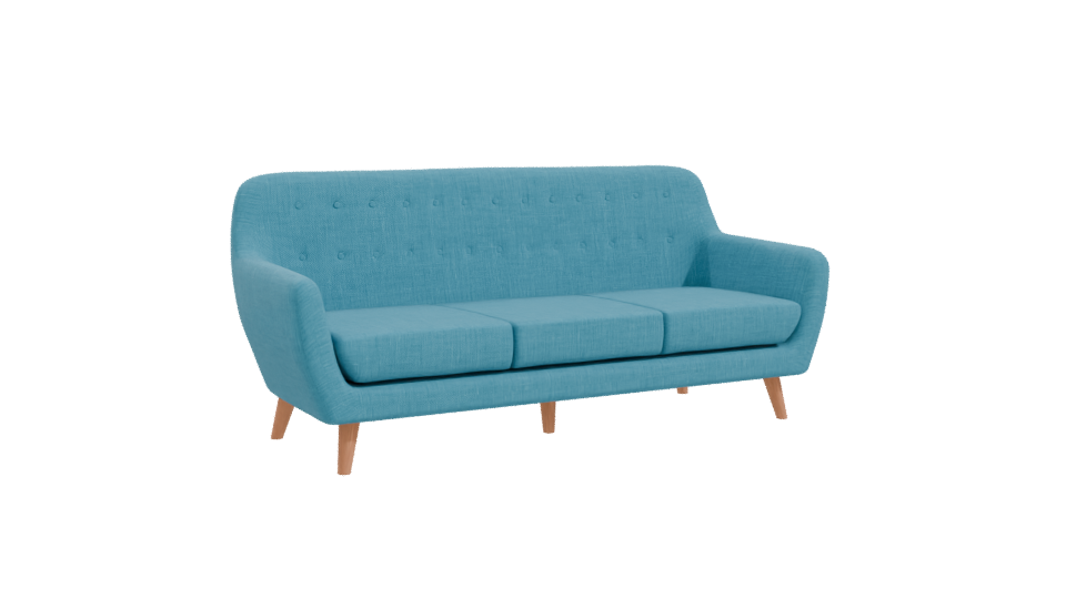 Stylish Modern Sofa 3D Model - Professional 3D Model Render 10