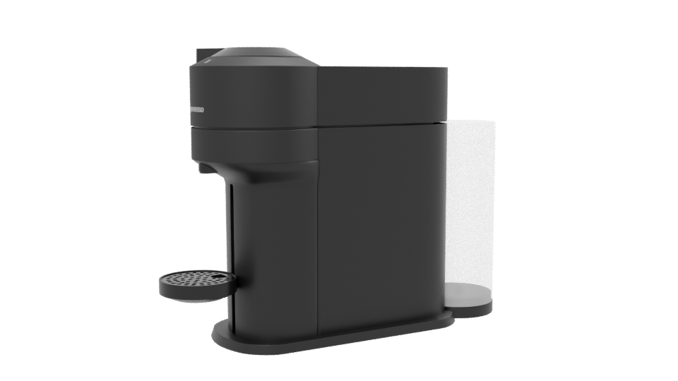 Sleek Modern Coffee Machine 3D Model - Professional 3D Model Render 13