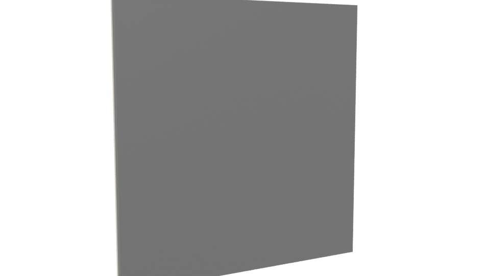 Stylish Wooden Wall Art Model - Professional 3D Model Render 4