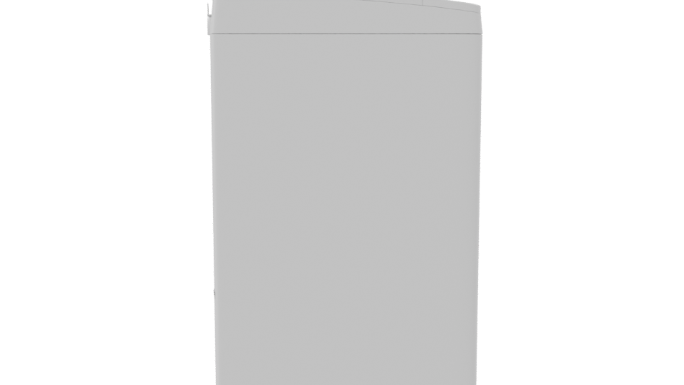 Compact Household Washing Machine Model - Professional 3D Model Render 8