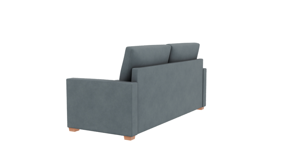 Contemporary Minimalist Sofa 3D Model - Professional 3D Model Render 3