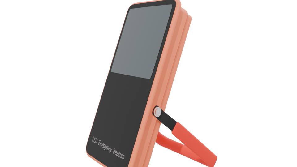 Stylish LED Emergency Light 3D - Professional 3D Model Render 13