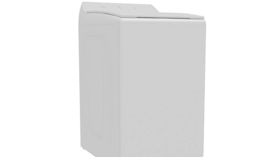 Compact Top-Loading Washing Machine 3D Model - Professional 3D Model Render 10
