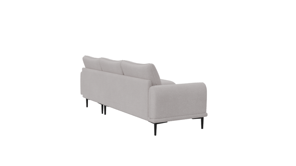 Stylish Modern Corner Sofa 3D - Professional 3D Model Render 7