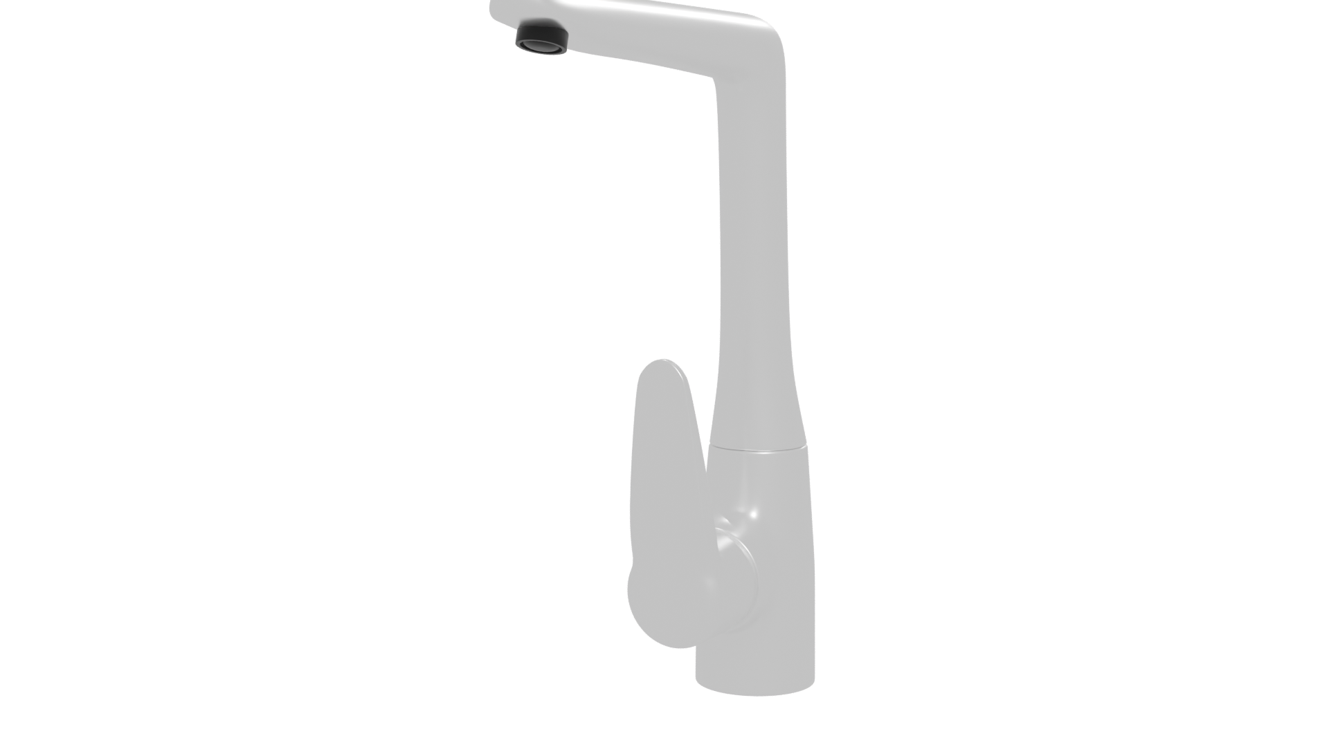 Modern Kitchen Faucet 3D Model - Professional 3D Model Render 27