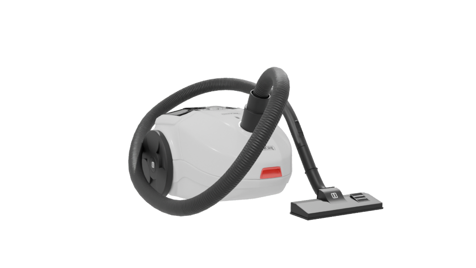 Compact Modern Vacuum Cleaner 3D - Professional 3D Model Render 7