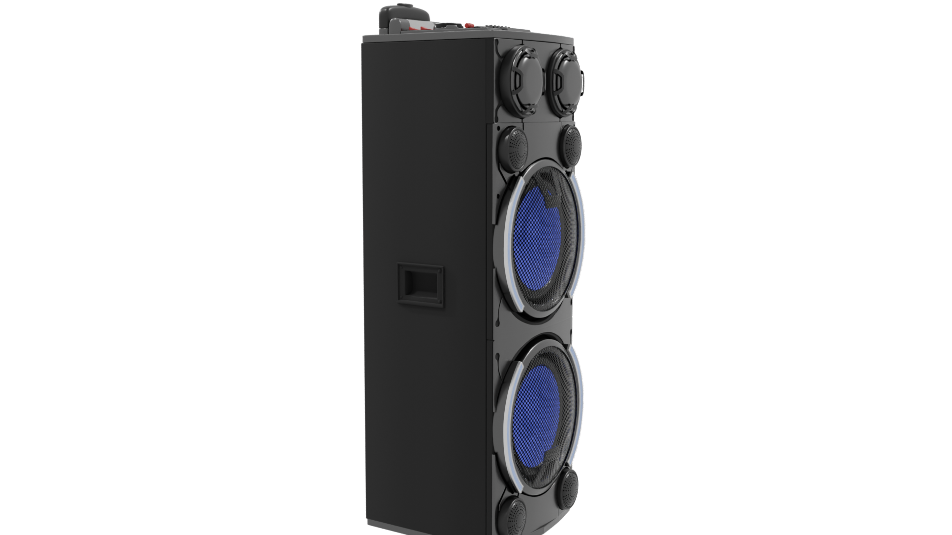 Towering Bluetooth Speaker Model - Professional 3D Model Render 9