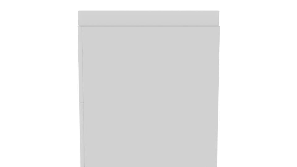 Stylish Minimalist Storage Box 3D Model - Professional 3D Model Render 2