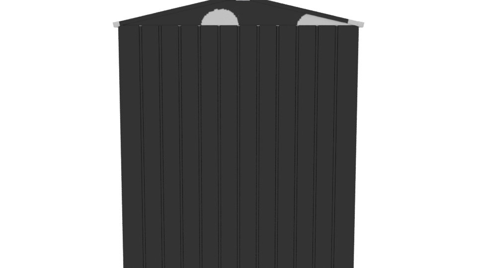 Garden Storage Shed 3D Model - Professional 3D Model Render 5