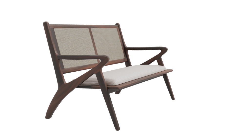 Stylish Outdoor Sofa Model - Professional 3D Model Render 9