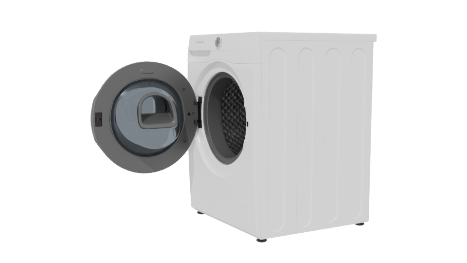 Modern Washing Machine 3D Model - Professional 3D Model Render 13