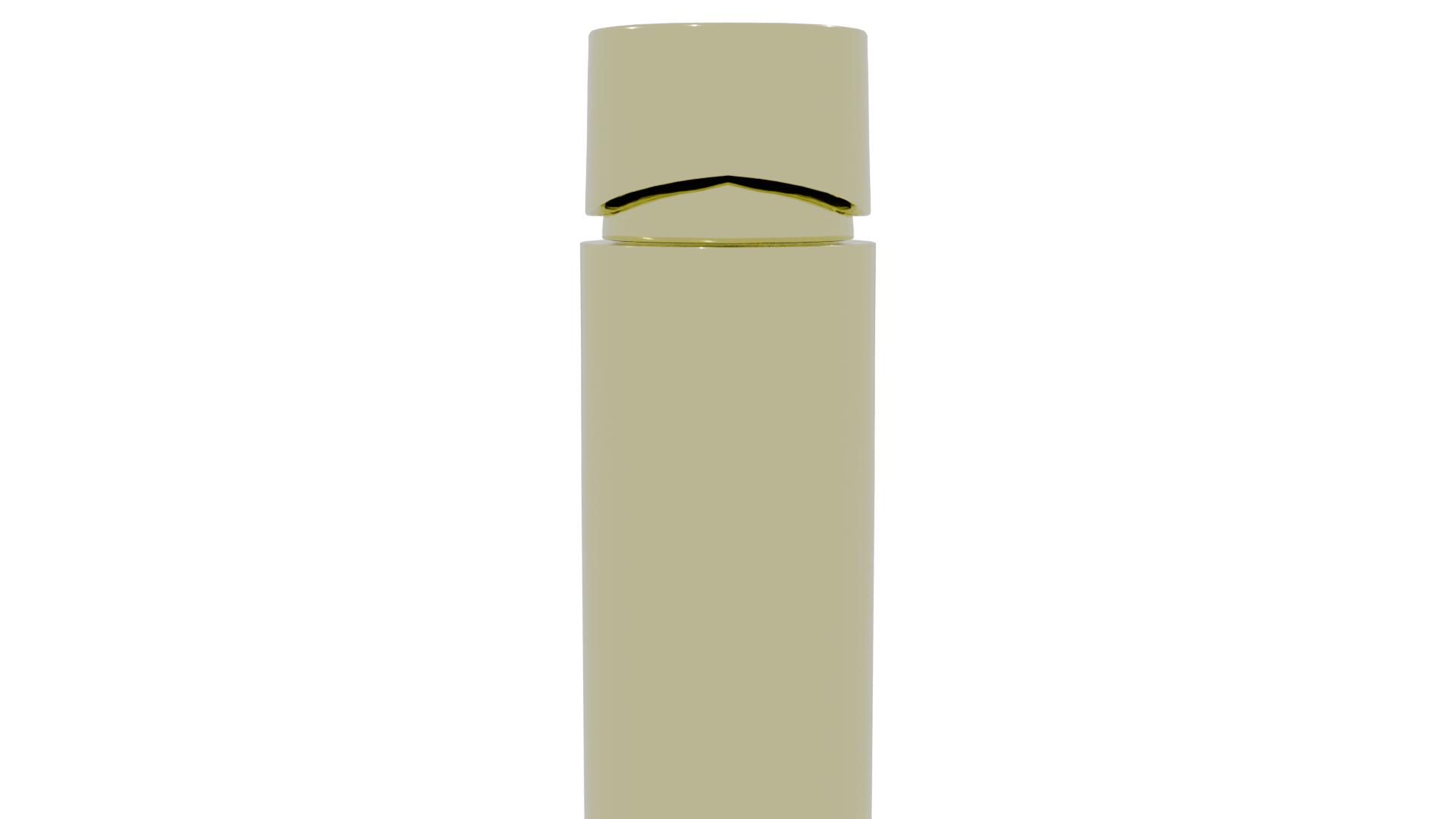 Gold Bathroom Faucet 3D Model - Professional 3D Model Render 8