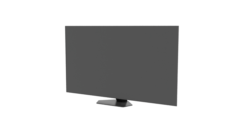 Sleek Modern Television 3D Model - Professional 3D Model Render 12