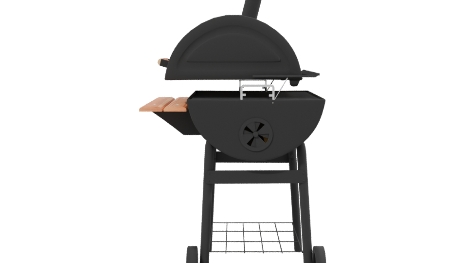 Parrilla Mr. BEEF 3D Grill Model - Professional 3D Model Render 2