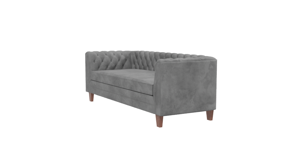 Elegant Chesterfield Sofa Model - Professional 3D Model Render 13