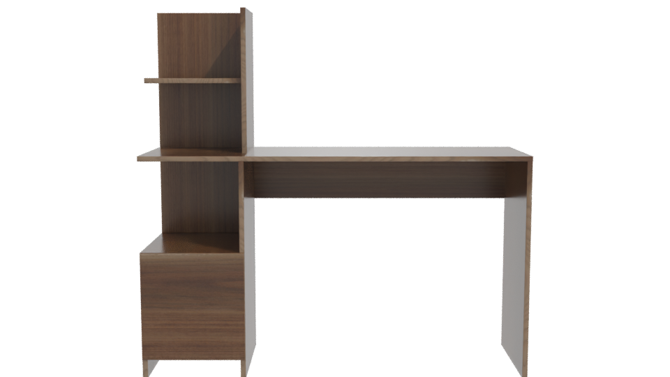 Stylish Modern Office Desk 3D - Professional 3D Model Render 11