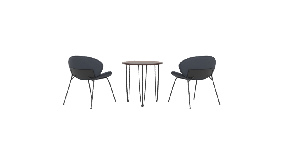 Stylish Modern Lounge Set 3D - Professional 3D Model Render 5