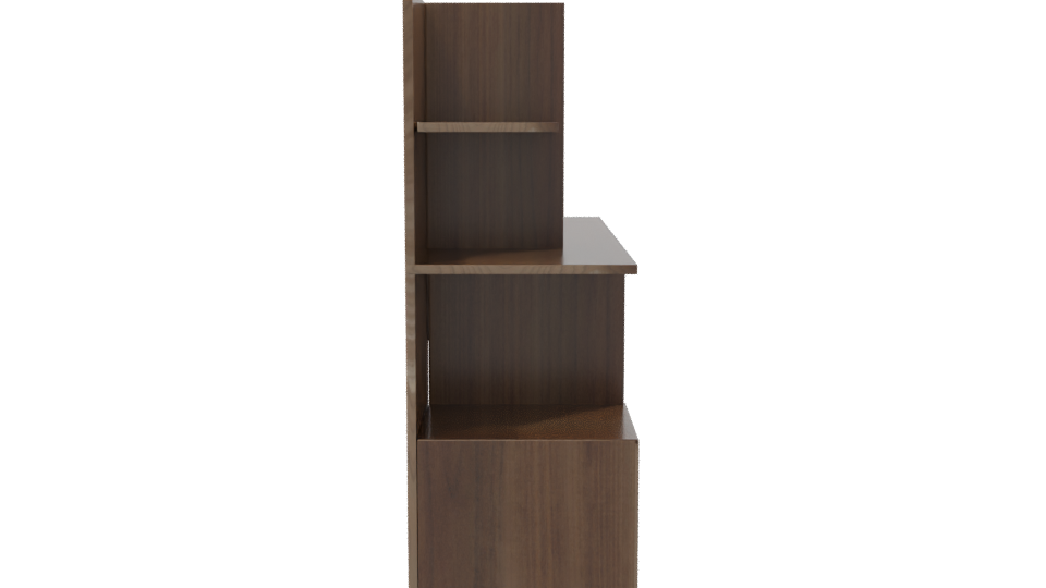 Stylish Modern Office Desk 3D - Professional 3D Model Render 8