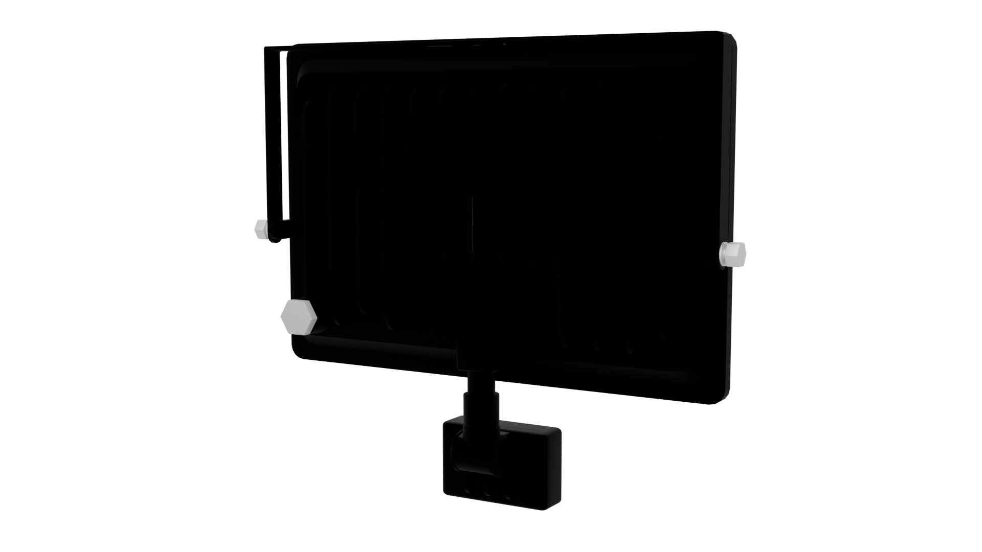 100W LED Reflector Light 3D - Professional 3D Model Render 15