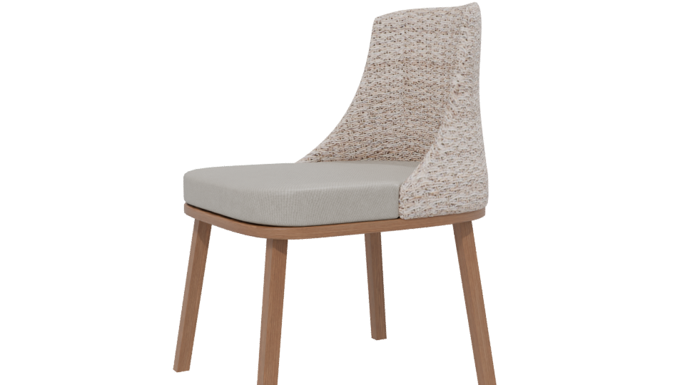 Contemporary Lounge Chair Model - Professional 3D Model Render 13