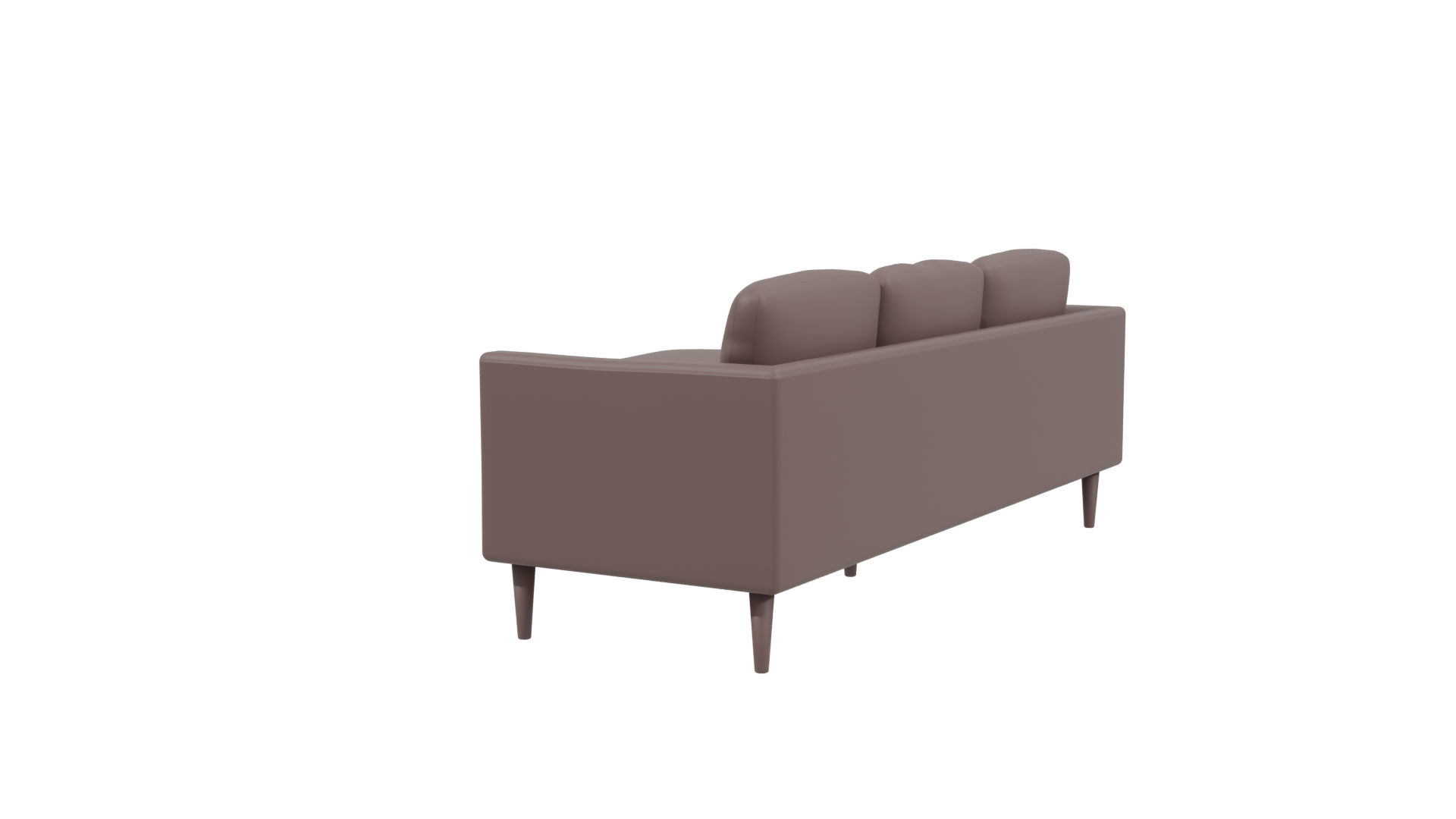 Stylish Modular Sofa 3D Model - Professional 3D Model Render 3