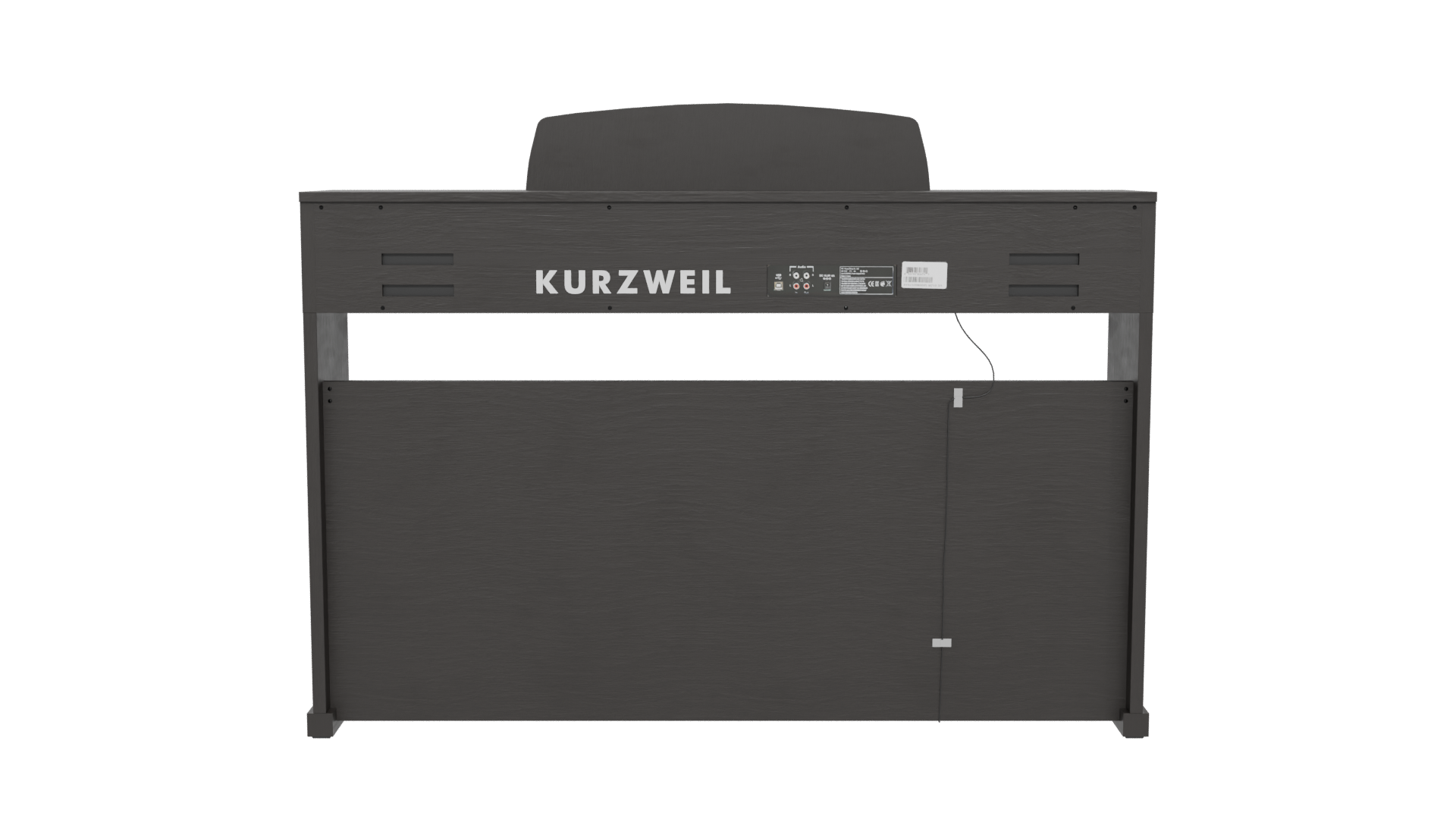 Stylish Digital Piano Model 3D - Professional 3D Model Render 5