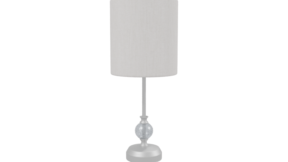 Elegant Beige Table Lamp 3D - Professional 3D Model Render 2