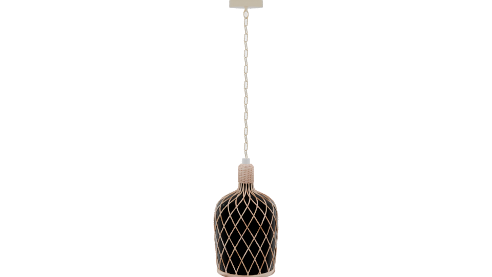 Stylish Pendant Light Fixture 3D - Professional 3D Model Render 9