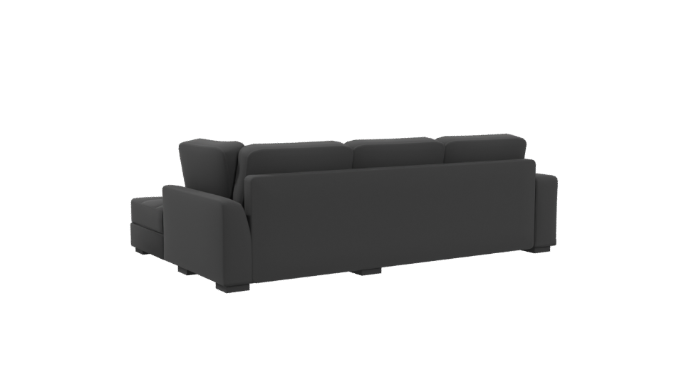 Contemporary Sectional Sofa 3D Model - Professional 3D Model Render 4