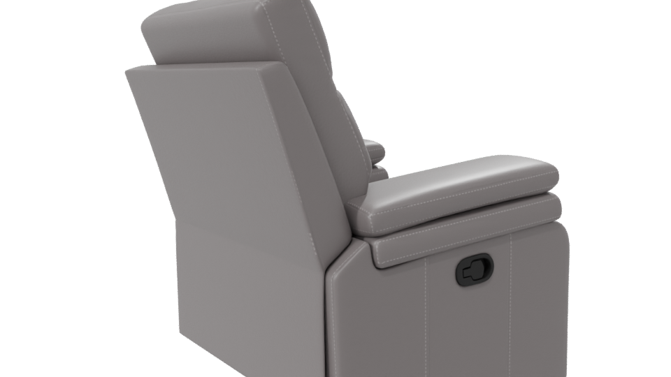 Stylish Recliner Chair 3D Model - Professional 3D Model Render 7