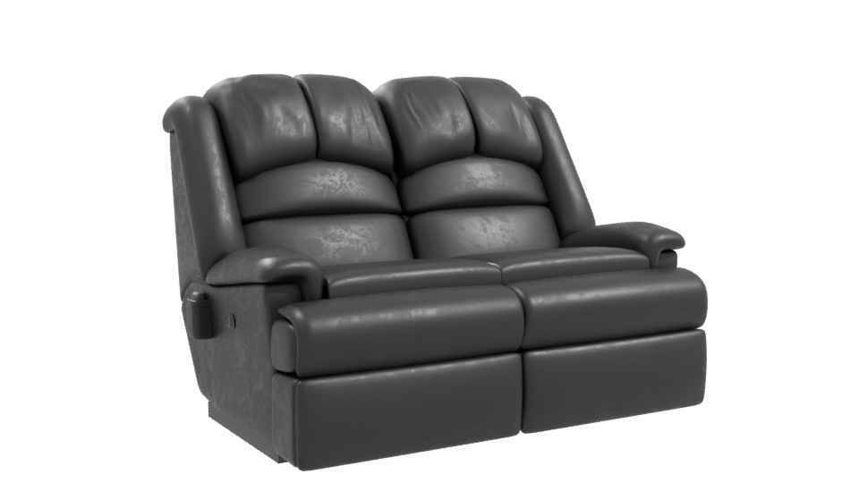 Stylish Reclining Sofa 3D Model - Professional 3D Model Render 10